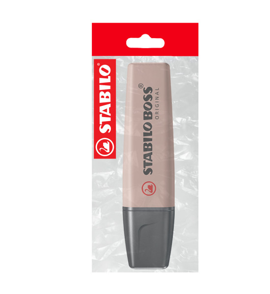 Resaltador, Boss, Punta Biselada 2.0-5.0 mm, Colores de Naturaleza, Ocre Oscuro, Pack x 1 Und.